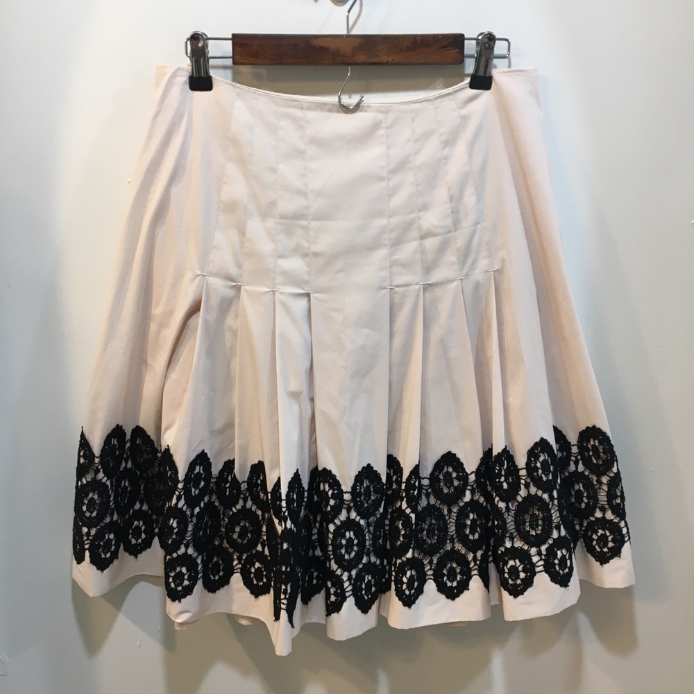 Robert Rodriguez Drop Pleated Skirt